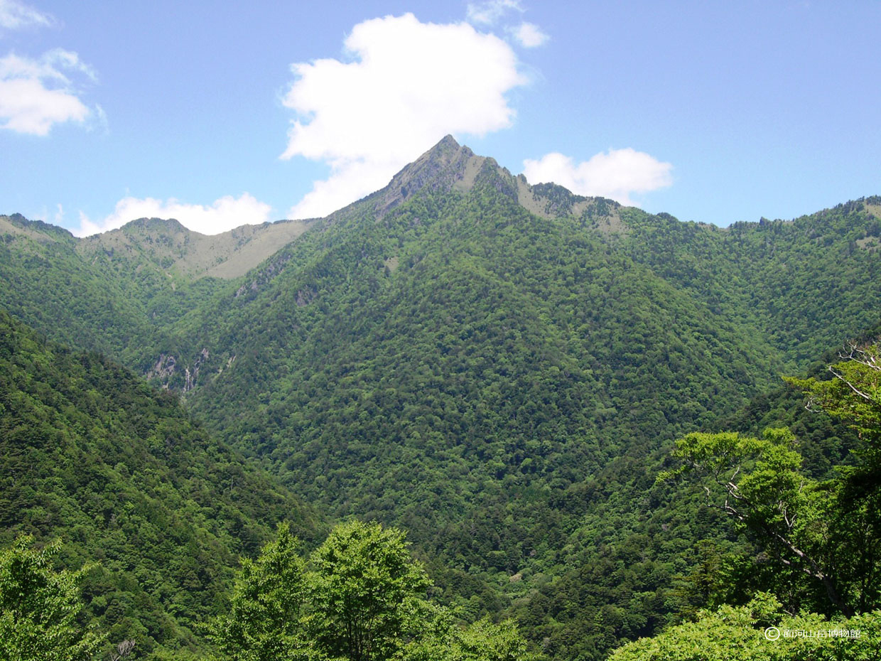 初夏の石鎚山の画像