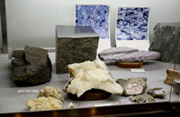 石鎚山周辺の晶洞鉱物、水晶の画像