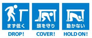 シェイクアウト訓練手順