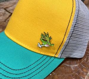 「ホトノサマ」ピンバッジ帽子