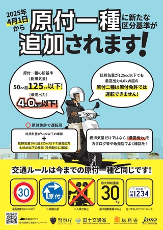 新基準原付チラシ