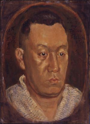 岸田劉生《岸田辰弥之像》画像