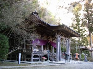 岩屋寺の様子